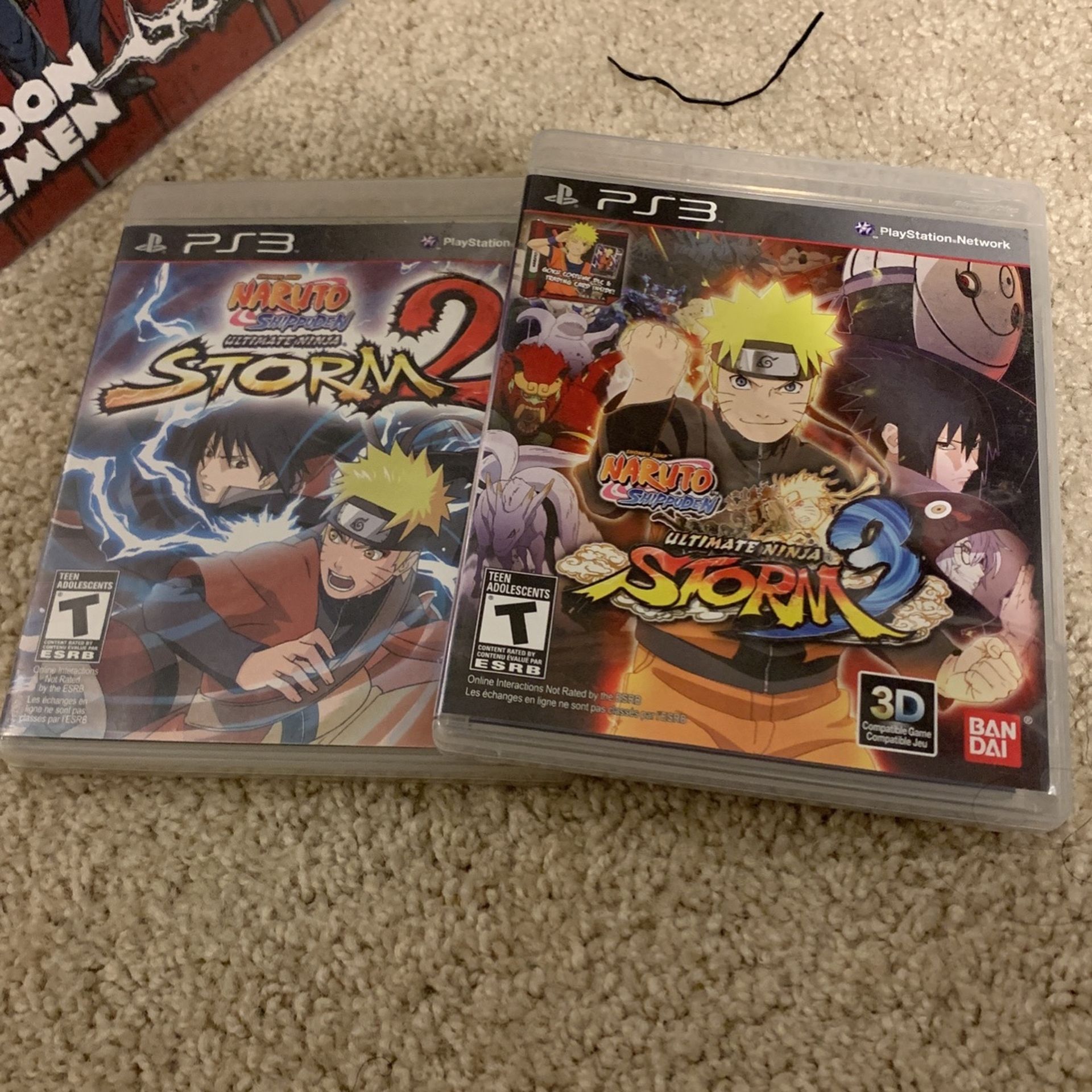 Naruro Ninja Storm 2 And 3 PS3