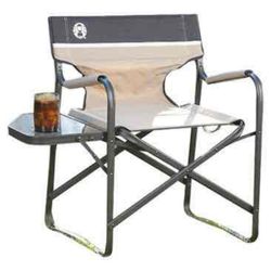 Coleman Deck Chair with Table