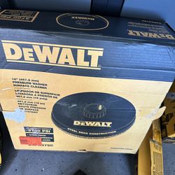 DEWALT DXPA37SC 18" 3400 PSI Surface Cleaner with Quick Connect Plug