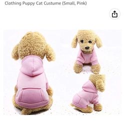 Dog Pink Sweater Size XS