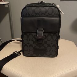 COACH Signature Leather