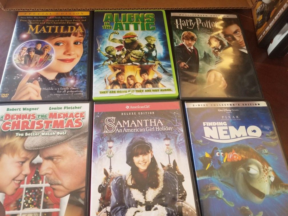 5 DVDs