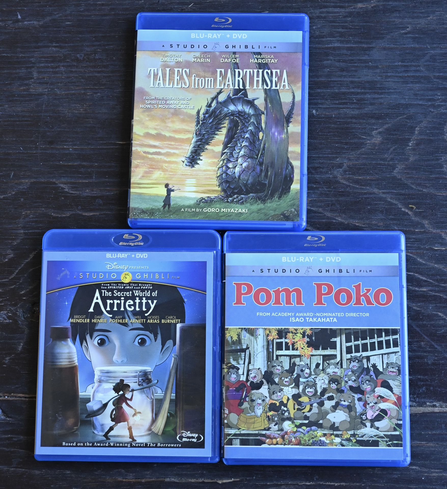 Studio Ghibli Blu-ray Movies