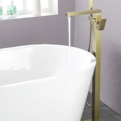 Good Modern Free Standing Tub Faucet