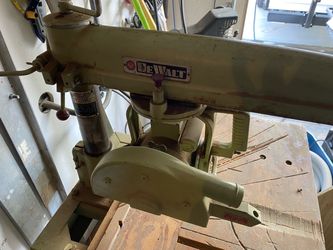 DeWalt Radial Arm Saw