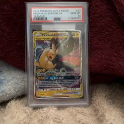 Pikachu & zekrom Gx Tag Team Psa 10 