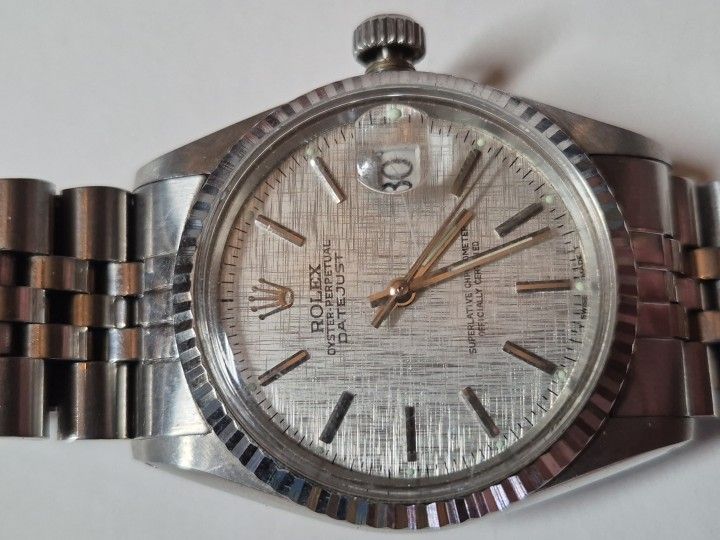 The Rolex Datejust 16030 Silver