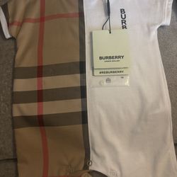 Burberry Infant Romper