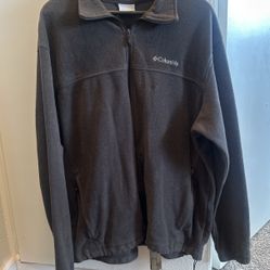 Columbia XXL Dark Grey Fleece Jacket