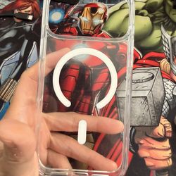 Iphone 17 Pro Max Mag safe Magnetic Phone clear case