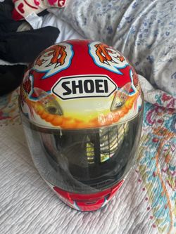 Shoei RF-1000 motorcycle helmet by Troy Lee Designs