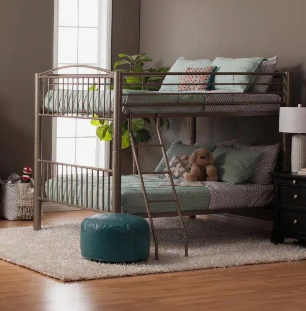 Full-Size Metal Bunk Bed – Jerome’s Furniture