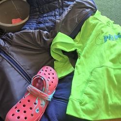 Multiple Kids Jackets And Hoodies