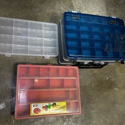 Fishing Tackle Box and Craft Boxes 