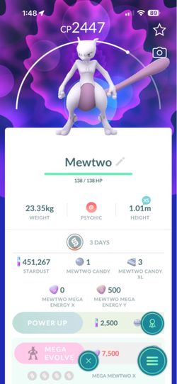 Mewtwo 9 / 29 / 2026
