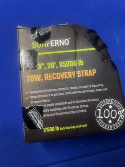 Tow, Recovery Strap