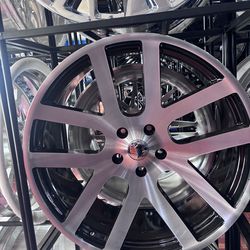 24s wheels tires 5x139 ram trucks