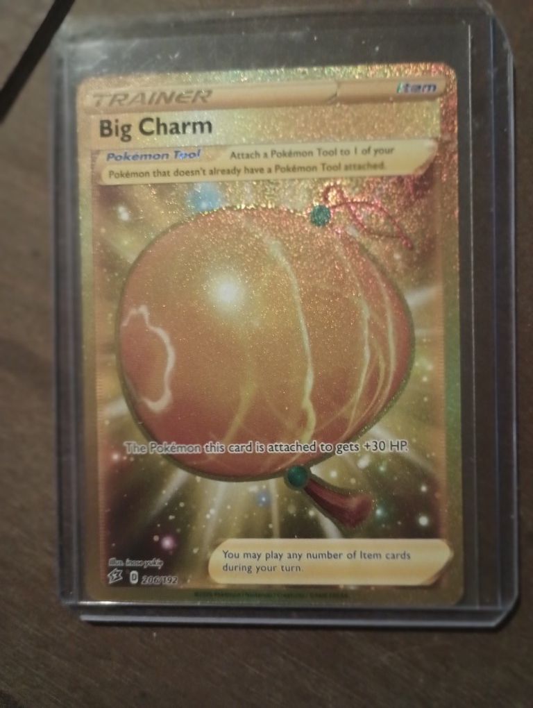 2020 Pokemon 206/192 Big Charm