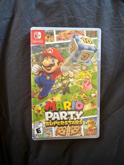Mario Party Superstars (Nintendo Switch) Case and Cartridge