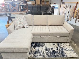 Beige Fabric Sofa sleeper Coddle Cameron from Costco