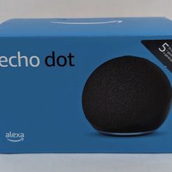 Amazon Echo Dot (5th Generation) Bluetooth Smart Speaker - Alexa Supported - Charcoal
