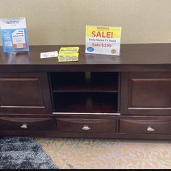 MODERN NEW EMILY MERLOT TV STAND ON SALE ONLY $299. IN STOCK SAME DAY DELIVERY 🚚 EASY FINANCING 