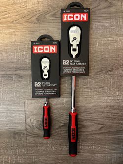 Icon G2 1/4, 3/8 Flex Ratchets (non locking)