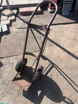 Gas Cylinder with Welding Cart and Valve