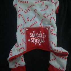 Dog winter pajamas, Medium