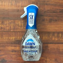 Dawn PLATINUM PLUS POWERWASH Dish Spray: FREE And CLEAR;  16 oz