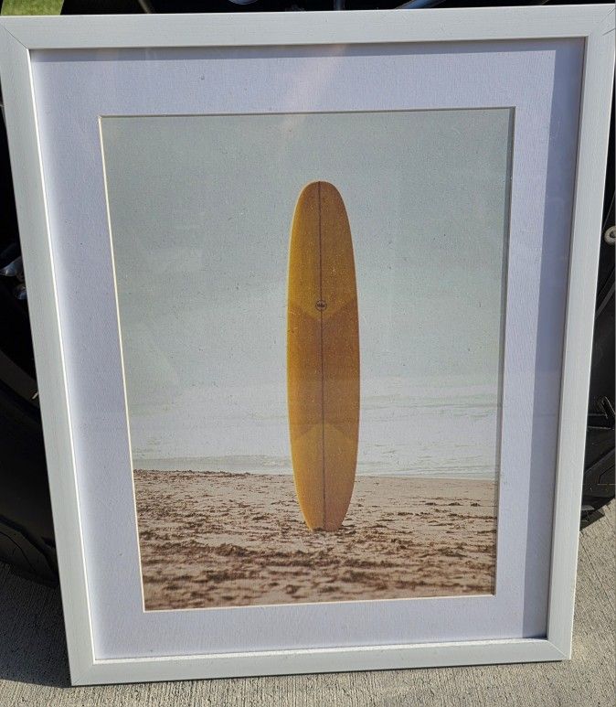 Framed Beach Art