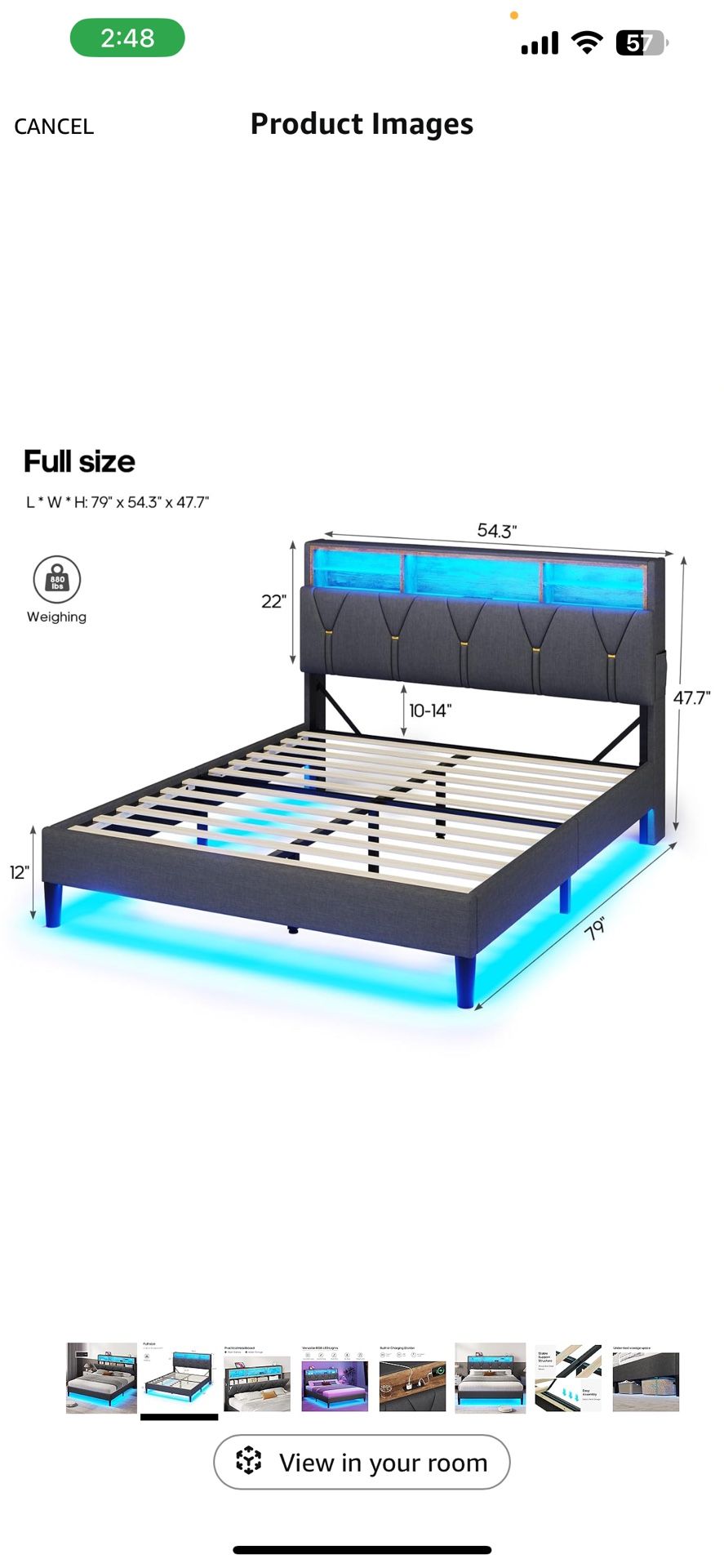 Queen Size Bed Frame