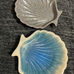 seashell resin trays