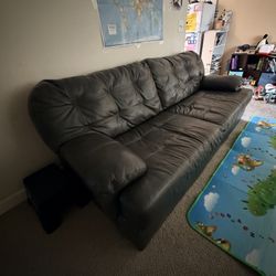 Leather Sofa - Very Comfortable 