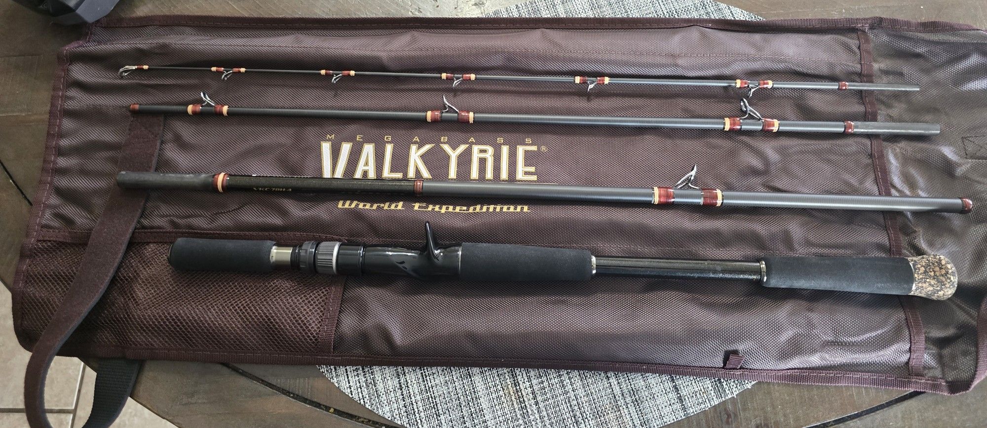 NEW Megabass Valkyrie VKC-78H Bass Rod