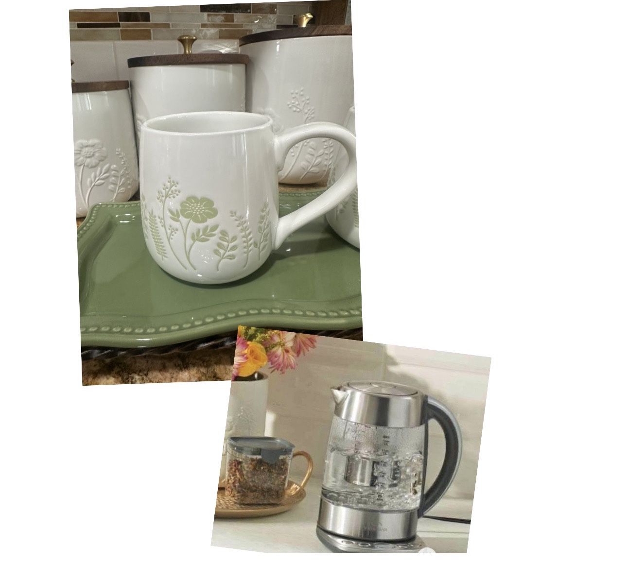 Princess House Tetera Electrica Y 1 Taza