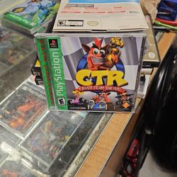 PS1 CTR Crash Team Racing Complete Greatest Hits Sony PlayStation 1