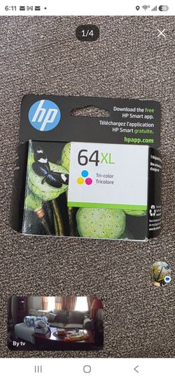 New in box HP tri color 64XL ink retails $80 with tax. 2 available 55 each. SHIPPING AVAILABLE