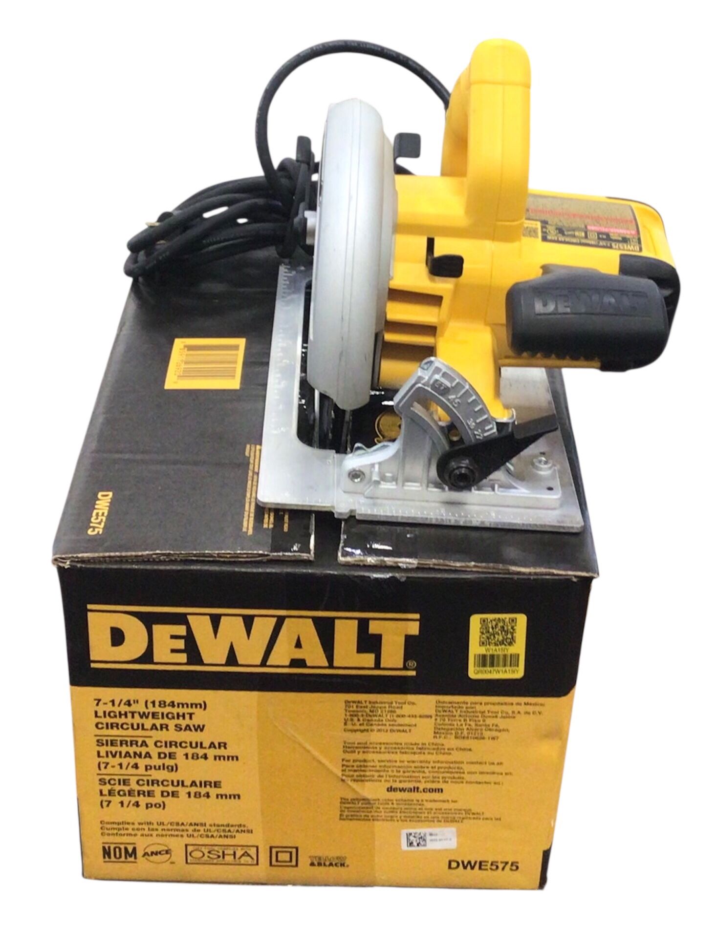 Dewalt 15 Amp Corded 7-1/4 in. Lightweight Circular Saw
