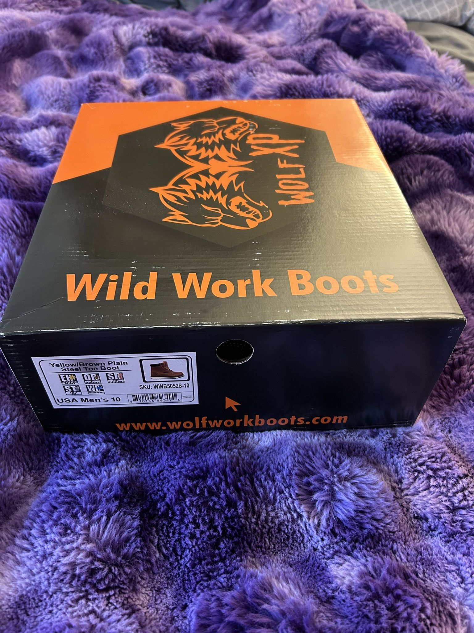 Leather Work Boots