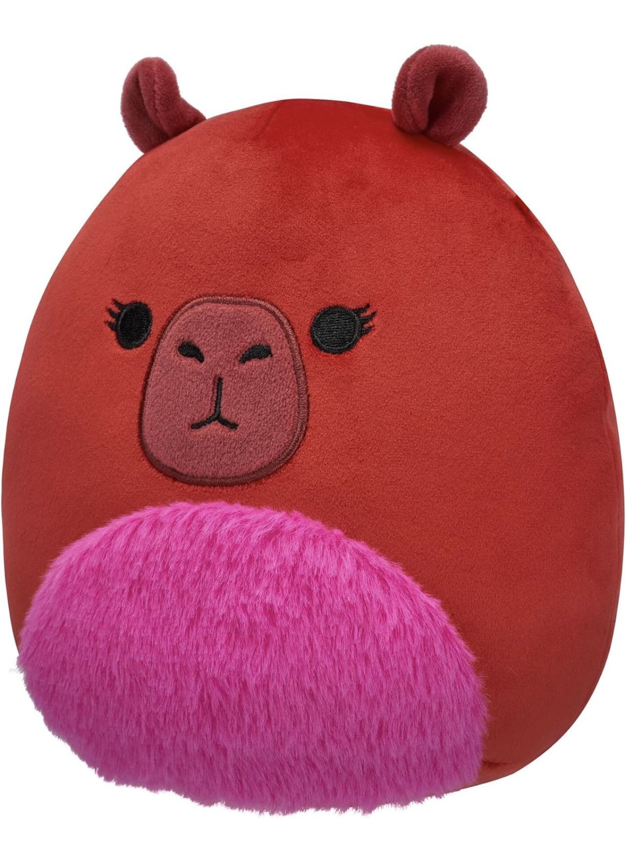 Squishmallows Original 8-Inch Marcia Maroon Capybara - Official Jazwares Plush
