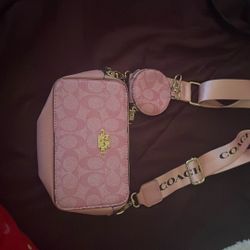 Pink Coach Bag