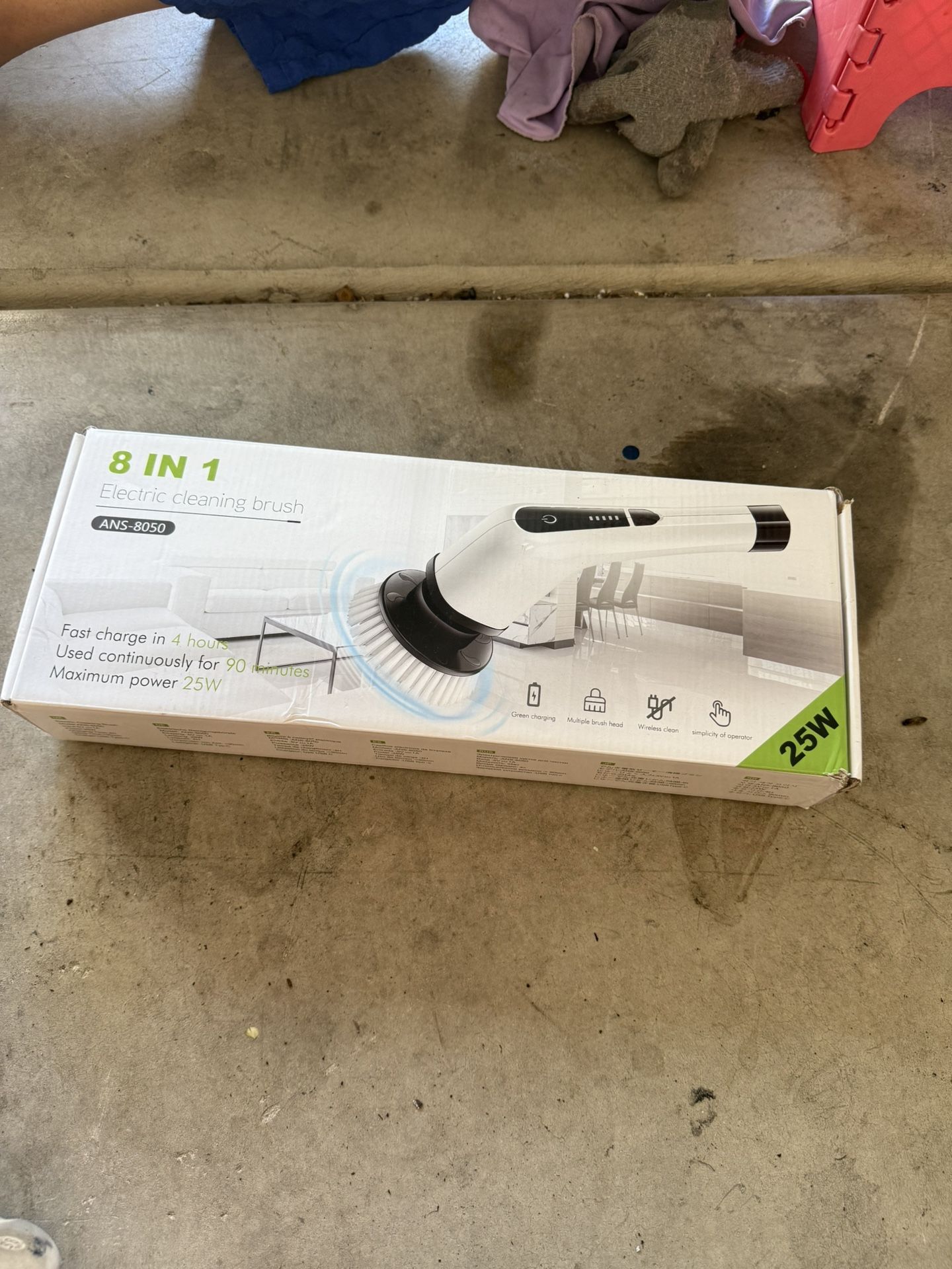 8 In 1 Electric Cleaning Brush