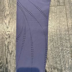 Athleta High-Rise Laser Cut Leggings – Size Small, Purple