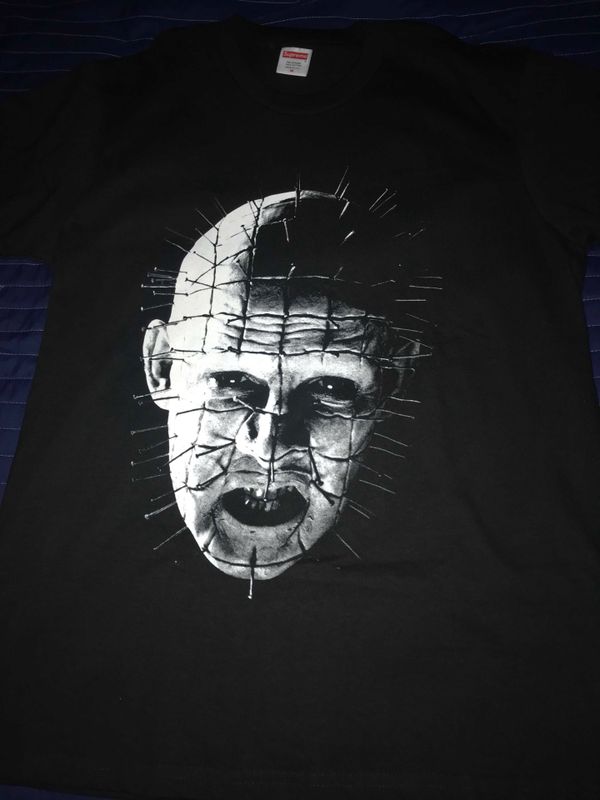 supreme hellraiser tee white