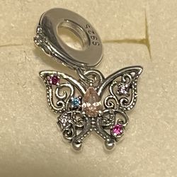 S925 Butterfly Charm