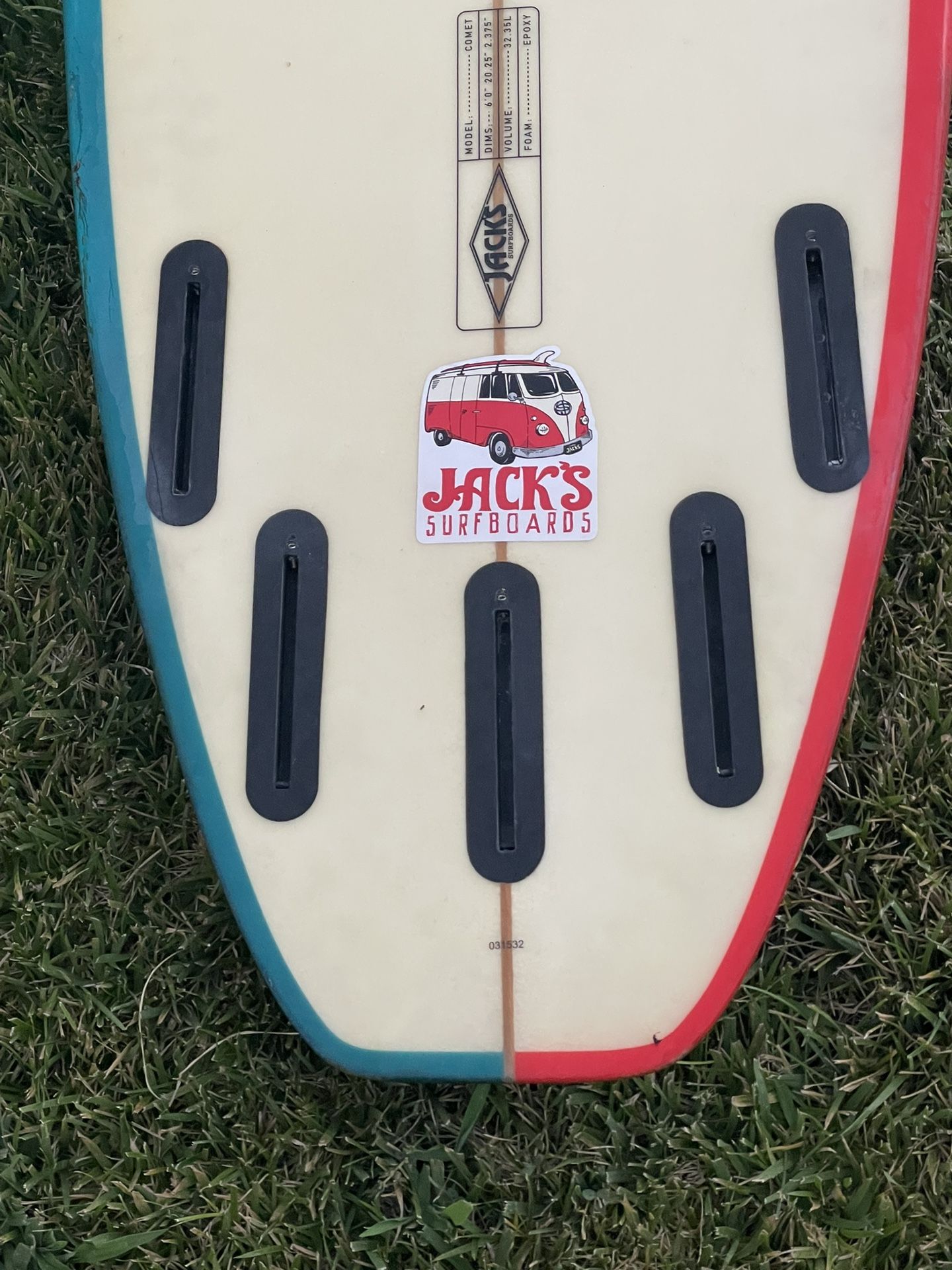 Jacks Epoxy Surfboard “The Comet” 6’0” for Sale in Mission Viejo, CA