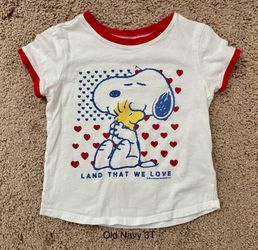3T Girl Old Navy 4th of July Shirt