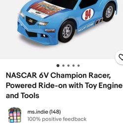Brand new In The Box - Rare Battery operated NASCAR Race Car