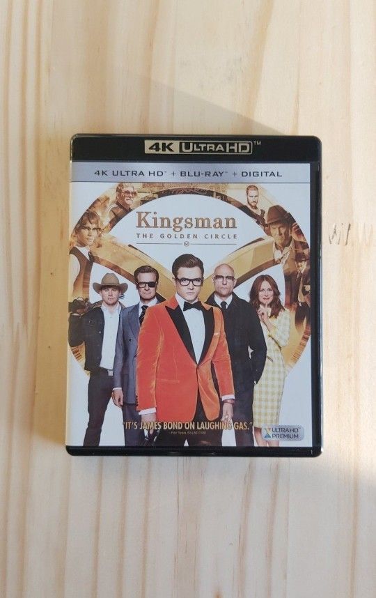 4K UHD Kingsman The Golden Circle + Blu-ray